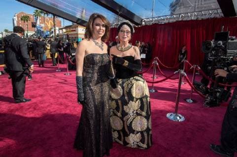 Rita Moreno (R) arrives with Fernanda Luisa Gordon for the live ABC Telecast of The 90th OscarsÂ® at the DolbyÂ® Theatre in Hollywood, CA on Sunday, March 4, 2018.  Copyright: xMattxSaylesx 33546_090PLX