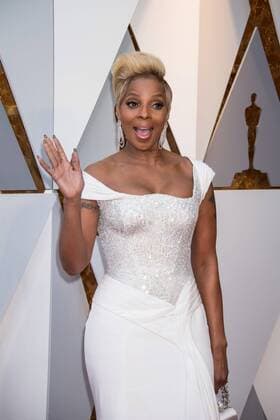 Mary J. Blige, Oscar nominee for actress in a supporting role and for music (original song), arrives on the red carpet of The 90th OscarsÂ® at the DolbyÂ® Theatre in Hollywood, CA on Sunday, March 4, 2018.  Copyright: xMichaelxBakerx 33546_097PLX