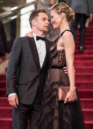 Oscar nominee Sam Rockwell and Leslie Bibb arrive on the red carpet of The 90th OscarsÂ® at the DolbyÂ® Theatre in Hollywood, CA on Sunday, March 4, 2018.  Copyright: xAaronxPoolex 33546_110PLX