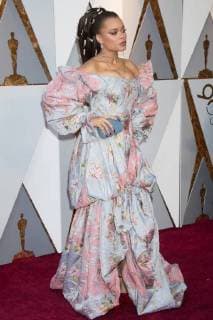 Andra Day arrives on the red carpet of The 90th OscarsÂ® at the DolbyÂ® Theatre in Hollywood, CA on Sunday, March 4, 2018.  Copyright: xMichaelxBakerx 33546_133PLX