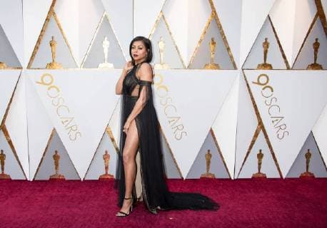 Taraji P. Henson arrives on the red carpet of The 90th OscarsÂ® at the DolbyÂ® Theatre in Hollywood, CA on Sunday, March 4, 2018.  Copyright: xMichaelxBakerx 33546_137PLX