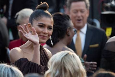 Zendaya arrives on the red carpet of The 90th OscarsÂ® at the DolbyÂ® Theatre in Hollywood, CA on Sunday, March 4, 2018.  Copyright: xScottxDiussax 33546_163PLX