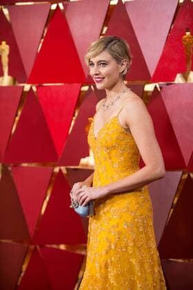 Oscar nominee Greta Gerwig arrives on the red carpet of The 90th OscarsÂ® at the DolbyÂ® Theatre in Hollywood, CA on Sunday, March 4, 2018.  Copyright: xPaulxHebertx 33546_185PLX