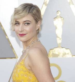 Greta Gerwig arrives on the red carpet for the 90th annual Academy Awards at the Dolby Theatre in the Hollywood section of Los Angeles on March 4, 2018.  LAP20180304125 JOHNxANGELILLO