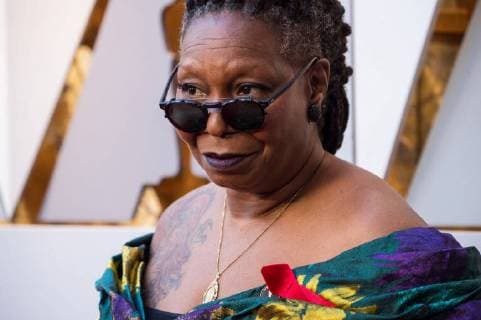Whoopi Goldberg arrives on the red carpet of The 90th OscarsÂ® at the DolbyÂ® Theatre in Hollywood, CA on Sunday, March 4, 2018.  Copyright: xPhilxMcCartenx 33546_217PLX