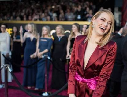 Emma Stone arrives on the red carpet of The 90th OscarsÂ® at the DolbyÂ® Theatre in Hollywood, CA on Sunday, March 4, 2018.  Copyright: xToddxWawrychukx 33546_241PLX