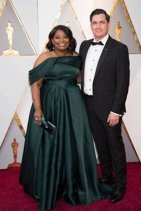 Oscar nominee Octavia Spencer arrives with Tate Taylor on the red carpet of The 90th OscarsÂ® at the DolbyÂ® Theatre in Hollywood, CA on Sunday, March 4, 2018.  Copyright: xMichaelxBakerx 33546_246PLX