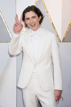 Timothee Chalamet, Oscar nominee for actor in a leading role, arrives for the live ABC Telecast of The 90th OscarsÂ® at the DolbyÂ® Theatre in Hollywood, CA on Sunday, March 4, 2018.  Copyright: xMichaelxBakerx 33546_255PLX