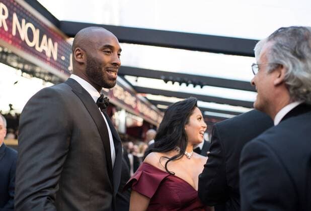 Oscar nominee Kobe Bryant arrives on the red carpet of The 90th OscarsÂ® at the DolbyÂ® Theatre in Hollywood, CA on Sunday, March 4, 2018.  Copyright: xAaronxPoolex 33546_221PLX