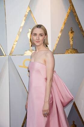 Saoirse Ronan, Oscar nominee for best performance by an actress in a leading role, for work on Lady Bird, arrives on the red carpet of The 90th OscarsÂ® at the DolbyÂ® Theatre in Hollywood, CA on Sunday, March 4, 2018.  Copyright: xMichaelxBakerx 33546_263PLX