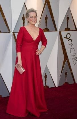 Oscar nominee Meryl Streep arrives on the red carpet of The 90th OscarsÂ® at the DolbyÂ® Theatre in Hollywood, CA on Sunday, March 4, 2018.  Copyright: xMichaelxBakerx 33546_266PLX