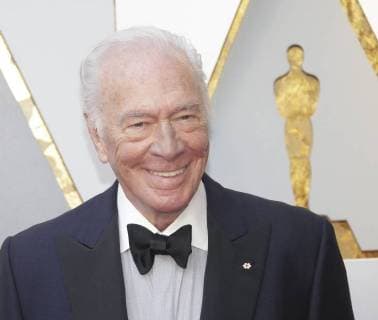 Cristopher Plummer arrives on the red carpet for the 90th annual Academy Awards at the Dolby Theatre in the Hollywood section of Los Angeles on March 4, 2018.  LAP20180304174 JOHNxANGELILLO