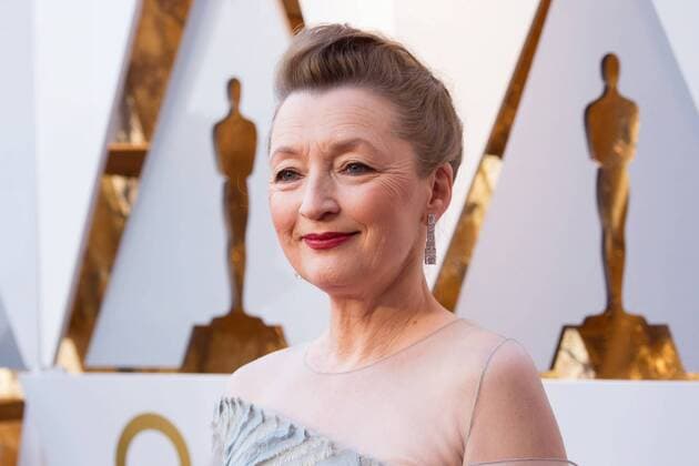Lesley Manville, Oscar nominee for Best Actress in a Supporting Role, arrives to The 90th OscarsÂ® at the DolbyÂ® Theatre in Hollywood, CA on Sunday, March 4, 2018.  Copyright: xPhilxMcCartenx 33546_295PLX