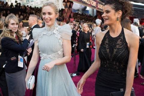 Emily Blunt arrives on the red carpet of The 90th OscarsÂ® at the DolbyÂ® Theatre in Hollywood, CA on Sunday, March 4, 2018.  Copyright: xToddxWawrychukx 33546_303PLX