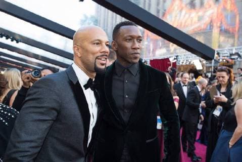 Common and Mahershala Ali arrive on the red carpet of The 90th OscarsÂ® at the DolbyÂ® Theatre in Hollywood, CA on Sunday, March 4, 2018.  Copyright: xMattxPetitx 33546_291PLX