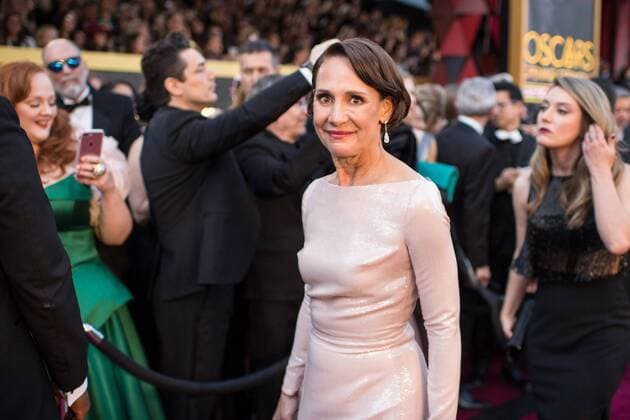 Oscar nominee for Actress is a Supporting Role, Laurie Metcalf, arrives on the red carpet of The 90th OscarsÂ® at the DolbyÂ® Theatre in Hollywood, CA on Sunday, March 4, 2018.  Copyright: xToddxWawrychukx 33546_313PLX