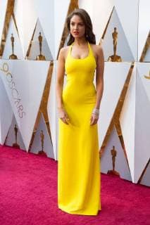 Eiza Gonzalez arrives on the red carpet of The 90th OscarsÂ® at the DolbyÂ® Theatre in Hollywood, CA on Sunday, March 4, 2018.  Copyright: xPhilxMcCartenx 33546_320PLX