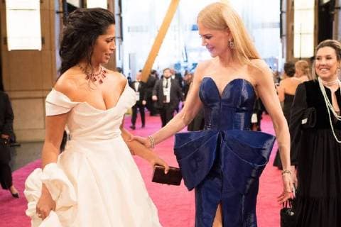 Camila Alves and Nicole Kidman on the red carpet of The 90th OscarsÂ® at the DolbyÂ® Theatre in Hollywood, CA on Sunday, March 4, 2018.  Copyright: xToddxWawrychukx 33546_330PLX