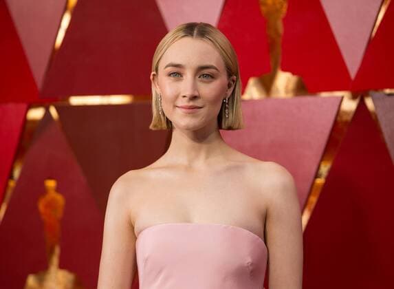 Saoirse Ronan, Oscar nominee for best performance by an actress in a leading role, for work on Lady Bird, arrives on the red carpet of The 90th OscarsÂ® at the DolbyÂ® Theatre in Hollywood, CA on Sunday, March 4, 2018.  Copyright: xPaulxHebertx 33546_335PLX