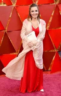 Producer Minoka Mecs arrives on the red carpet for the 90th annual Academy Awards at the Dolby Theatre in the Hollywood section of Los Angeles on March 4, 2018.  LAP201803041061 JIMxRUYMEN