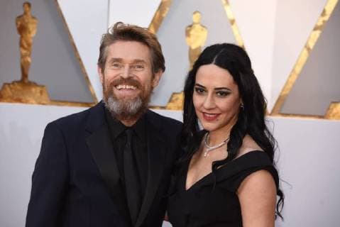 March 4, 2018 - Los Angeles, California, U.S. - WILLEM DAFOE and GIADA COLAGRANDE arrives on the red carpet for the 90th Annual Academy Awards at the Dolby Theatre. Los Angeles U.S. - ZUMAz03_ 20180304_zbp_z03_161 Copyright: xKevinxSullivanx