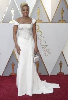 Mary J. Blige arrives on the red carpet for the 90th annual Academy Awards at the Dolby Theatre in the Hollywood section of Los Angeles on March 4, 2018.  LAP20180304246 JOHNxANGELILLO