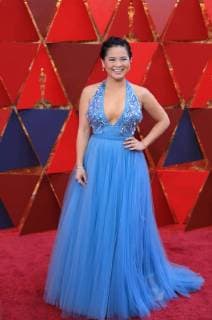 (180305) -- LOS ANGELES, March 5, 2018 -- Actress Kelly Marie Tran arrives for the red carpet of the 90th Academy Awards at the Dolby Theater in Los Angeles, the United States, on March 4, 2018. )(yy) U.S.-LOS ANGELES-OSCAR-RED CARPET lixying 