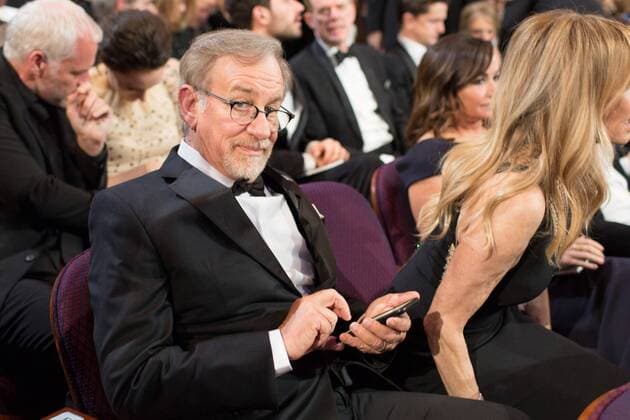 Oscar-nominee Spielberg relaxes during the live ABC Telecast of the 90th OscarsÂ® at the DolbyÂ® Theatre in Hollywood, CA on Sunday, March 4, 2018.  Copyright: xx 33546_550PLX