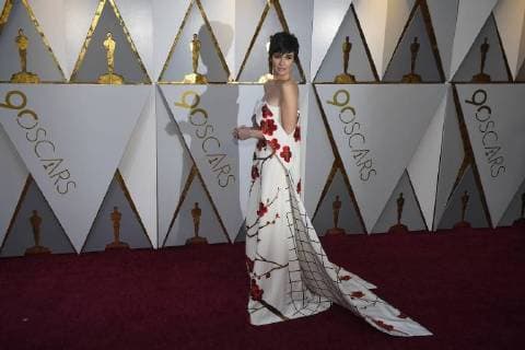 March 4, 2018 - Los Angeles, California, U.S. - PAZ VEGA arrives on the red carpet for the 90th Annual Academy Awards at the Dolby Theatre. Los Angeles U.S. - ZUMAz03_ 20180304_zbp_z03_442 Copyright: xKevinxSullivanx
