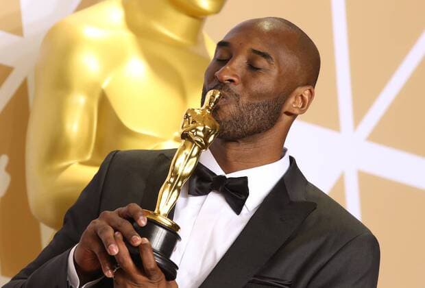 HOLLYWOOD, CA - MARCH 4: Kobe Bryant, in the press room at the 90th Academy Awards at the Dolby Theatre in Hollywood, California on March 4, 2018. Copyright: xFayexSadoux