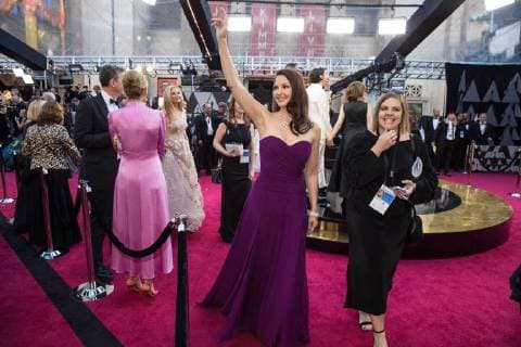 Ashley Judd arrives on the red carpet of The 90th OscarsÂ® at the DolbyÂ® Theatre in Hollywood, CA on Sunday, March 4, 2018.  Copyright: xMattxSaylesx 33546_796PLX