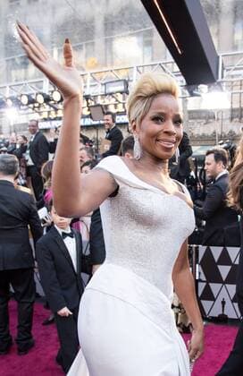Mary J. Blige, Oscar nominee for Actress in a Supporting Role and Original Song, arrives on the red carpet of The 90th OscarsÂ® at the DolbyÂ® Theatre in Hollywood, CA on Sunday, March 4, 2018.  Copyright: xValeriexDurantx 33546_810PLX