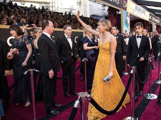 Oscar nominee for Directing and Original Screenplay, Greta Gerwig, arrives on the red carpet of The 90th OscarsÂ® at the DolbyÂ® Theatre in Hollywood, CA on Sunday, March 4, 2018.  Copyright: xValeriexDurantx 33546_812PLX