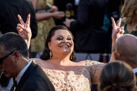 Keala Settle arrives on the red carpet of The 90th OscarsÂ® at the DolbyÂ® Theatre in Hollywood, CA on Sunday, March 4, 2018.  Copyright: xScottxDiussax 33546_816PLX