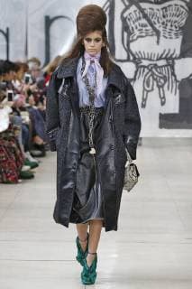 Paris Fashion Week. Défile PAP Automne Hiver 2018 19. MIU MIU. Miu Miu, Autumn-winter 2018, Womenswear, Paris - France Editorial use only *** 224787 2018-03-06 Paris France Gerber, Kaia Jordan  Copyright: xGuyxMarineaux STAR_224787_069