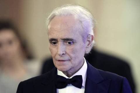 Themen der Woche MOSCOW, RUSSIA â€“ MARCH 11, 2018: Spanish tenor Jose Carreras ahead of a ceremony to present BraVo international professional music awards at the Bolshoi Theatre. Artyom Geodakyan TASS  TS0773E7