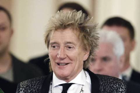 MOSCOW, RUSSIA â€“ MARCH 11, 2018: British singer and songwriter Rod Stewart ahead of a ceremony to present BraVo international professional music awards at the Bolshoi Theatre. Artyom Geodakyan TASS  TS0773FE