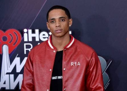 Athlete Cordell Broadus arrives for the iHeartRadio Music Awards at The Forum in Inglewood, California on March 11, 2018. Turner s TBS, TNT, and truTV channels broadcasted the ceremony live from The Forum.  LAP20180311001 JIMxRUYMEN