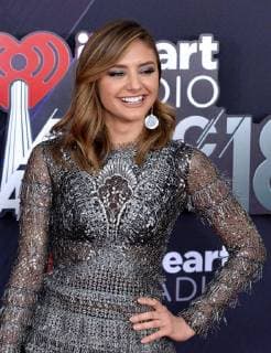 Actress Christine Evangelista arrives for the iHeartRadio Music Awards at The Forum in Inglewood, California on March 11, 2018. Turner s TBS, TNT, and truTV channels broadcasted the ceremony live from The Forum.  LAP20180311071 JIMxRUYMEN