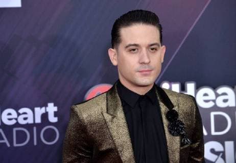 G-Eazy arrives for the iHeartRadio Music Awards at The Forum in Inglewood, California on March 11, 2018. Turner s TBS, TNT, and truTV channels broadcasted the ceremony live from The Forum.  LAP20180311163 JIMxRUYMEN