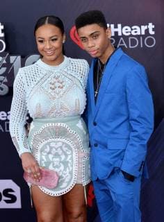 Dancer Nia Sioux arrives for the iHeartRadio Music Awards at The Forum in Inglewood, California on March 11, 2018. Turner s TBS, TNT, and truTV channels broadcasted the ceremony live from The Forum.  LAP20180311297 JIMxRUYMEN