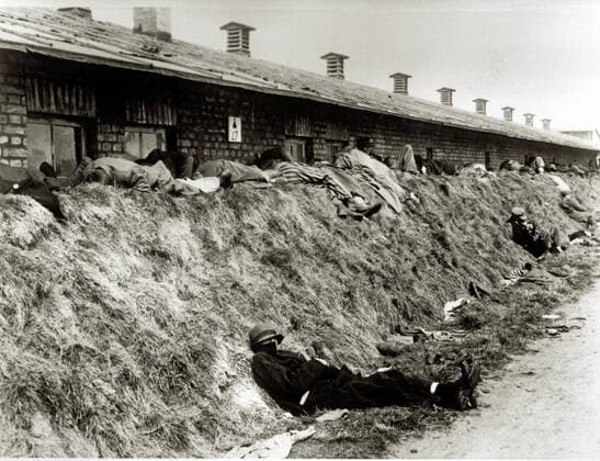Bergen Belsen concentration camp After handing over to the Allied 21st Army Group, corpses of dead inmates are found everywhere in the camp 55,000 inmates were found with typhus and dysentery 13,000 former inmates died after the liberation of Germany Date 15 April 1945