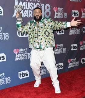 Soiree des iHeart Radio Awards 2018. 11 March 2018 - Inglewood, California - DJ Khaled. 2018 iHeart Radio Awards - Press Room held at The Forum. Photo Credit: Birdie Thompson AdMedia 224879 2018-03-11 CA Inglewood Etats-Unis  Copyright: xBirdiexThompson AdMediax STAR_224879_009