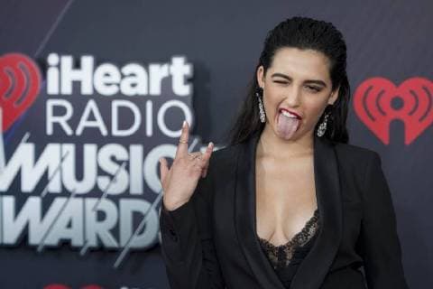 March 11, 2018 - Inglewood, California, U.S - JESS KENT arrives at the 2018 iHeart Radio Music Awards Inglewood U.S. - ZUMAm162 20180311_zap_m162_020 Copyright: xErickxMadridx