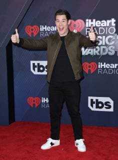 March 11, 2018 - Inglewood, CA, U.S. - 11 March 2018 - Inglewood, California - Adam Devine. 2018 iHeart Radio Awards held at The Forum. Photo Credit: AdMedia Inglewood U.S. - ZUMAa123 20180311_zaa_a123_137 Copyright: xBirdiexThompsonx