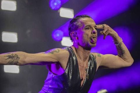 March 11, 2018 - EUM20180311ESP19.JPG.CIUDAD DE MEXICO.- Music Musica-Depeche.- Aspecto de los asistentes al concierto de la banda inglesa Depeche Mode en el Foro Sol de la Ciudad de Mexico, la noche de este domingo 11 de marzo de 2018. Foto: Agencia EL UNIVERSAL Yadin Xolalpa RCC.  - ZUMAu78_ 20180311_zaf_u78_114 Copyright: xYadinxXolalpax
