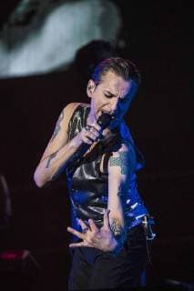 March 11, 2018 - EUM20180401ESP01.CIUDAD DE MEXICO.- Music Musica-Depeche.- Aspecto de los asistentes al concierto de la banda inglesa Depeche Mode en el Foro Sol de la Ciudad de Mexico, la noche de este domingo 11 de marzo de 2018. Foto: Agencia EL UNIVERSAL Yadin Xolalpa RCC.  - ZUMAu78_ 20180311_zaf_u78_121 Copyright: xYadinxXolalpax