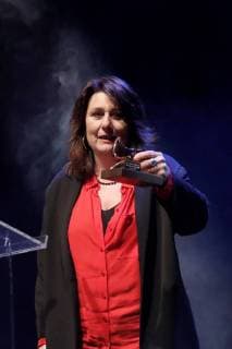 Spanish actress Adelfa Calvo receives a Best Cinema Secondary Actress award during the 27th Actors and Actresses Union Awards at the Circo Price Theater in Madrid, Spain, 12 March 2018. 27th Actors and Actresses Union awards !ACHTUNG: NUR REDAKTIONELLE NUTZUNG!  Copyright: xJuanJoxMartinx MAD052 20180312-636564923806525954