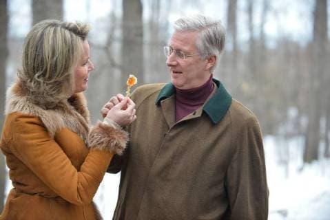 King Philippe and Queen Mathilde on the state visit in Canada. Visit of the sugar shack (cabane Ã sucre) of Parc Richelieu 12 march 2018, Ottawa, Canada F. Andrieu Agencepeps Reporters Roi Philippe et la Reine Mathilde durant la visite d Etat au Canada. Visite de la Cabane Ã Sucre au dÃ 