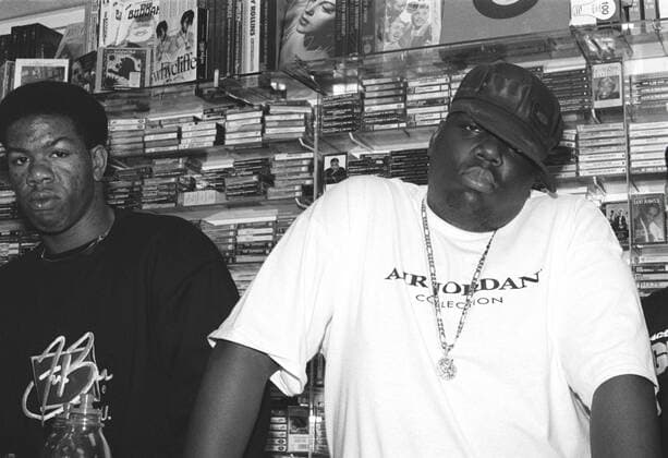 ***FILE PHOTO*** Craig Mack Has Passed Away Craig Mack and Biggie Smalls a.k.a. the Notorious BIG Philadelphia, 1994 Copyright: xrtn Mediapunchx